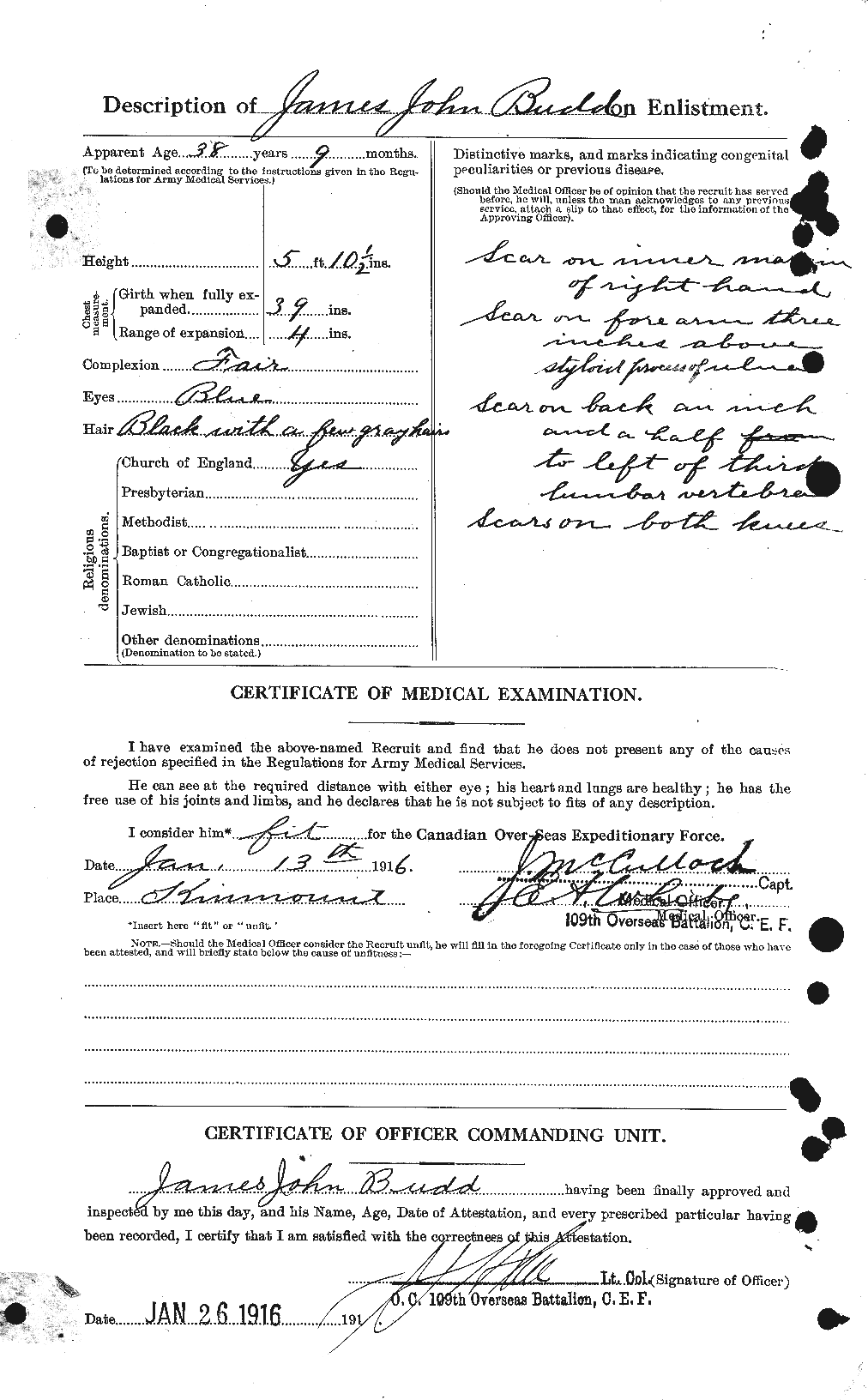 Personnel Records of the First World War - CEF 271315b