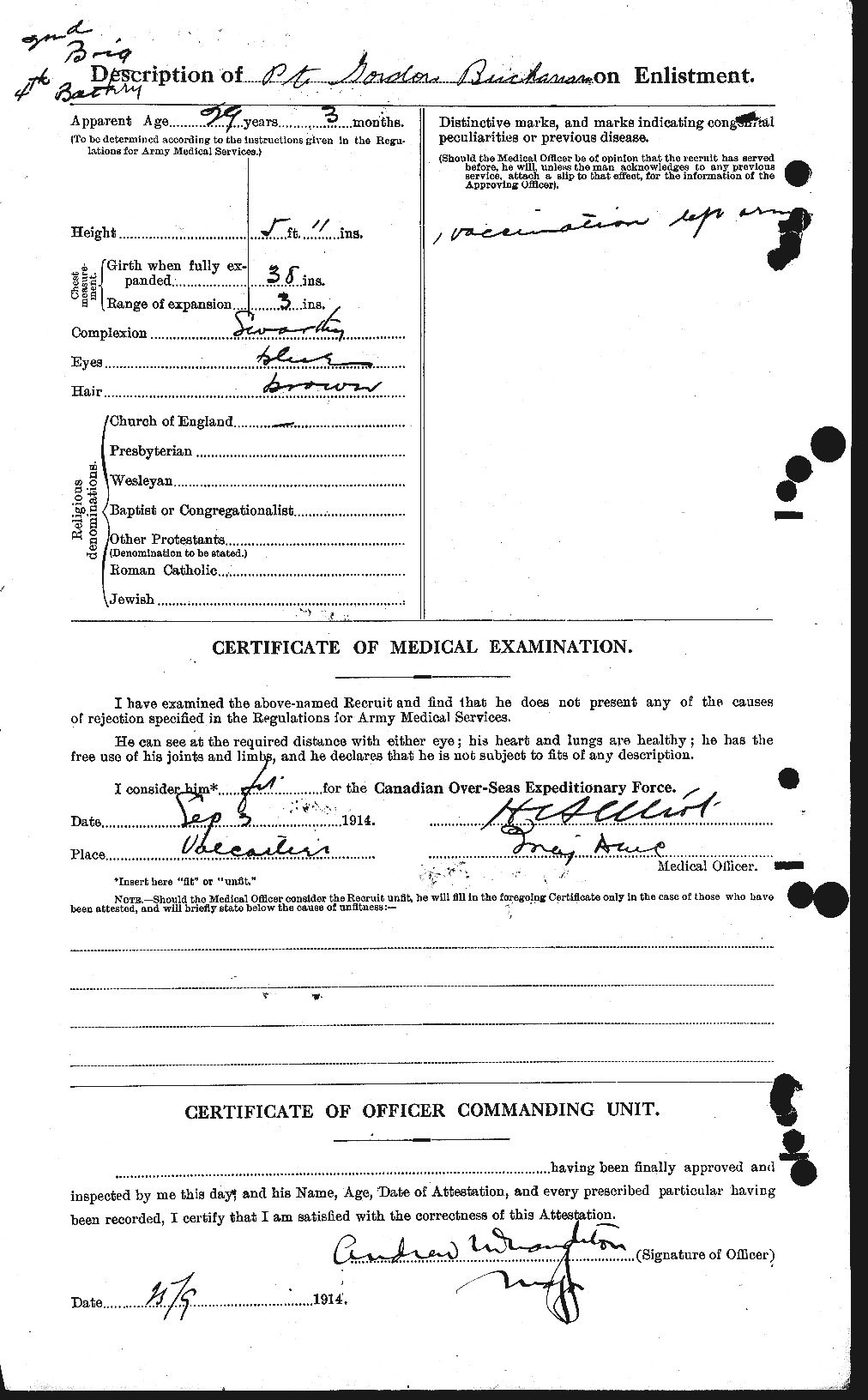 Personnel Records of the First World War - CEF 271487b