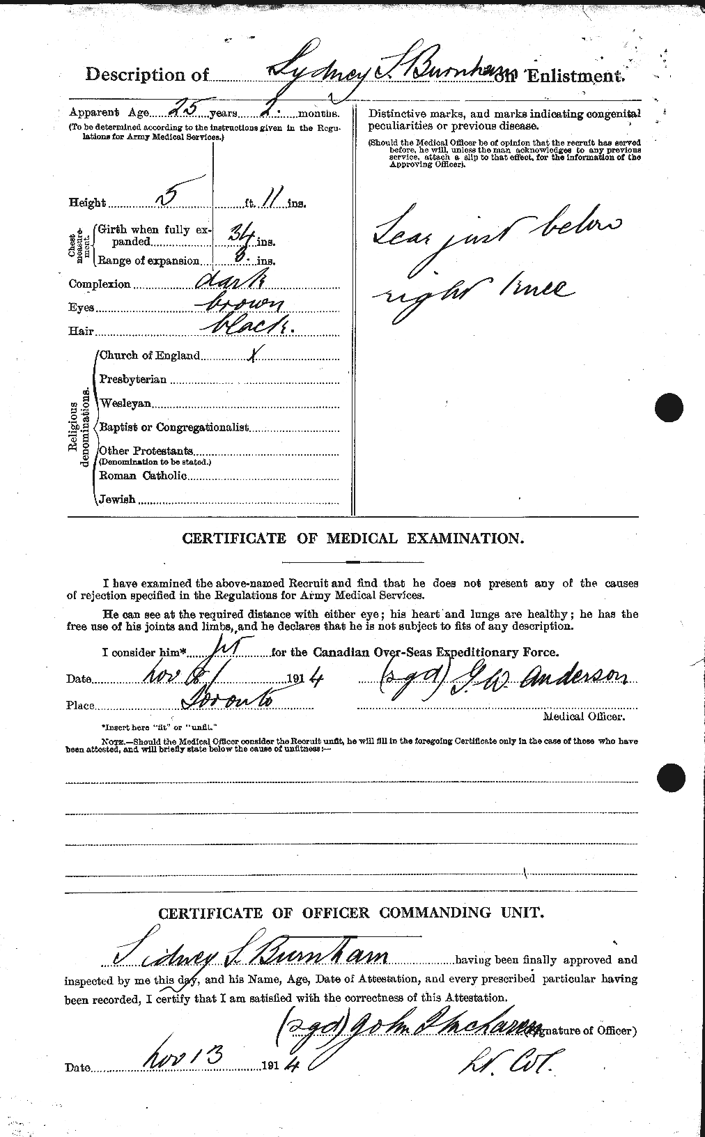 Personnel Records of the First World War - CEF 273712b