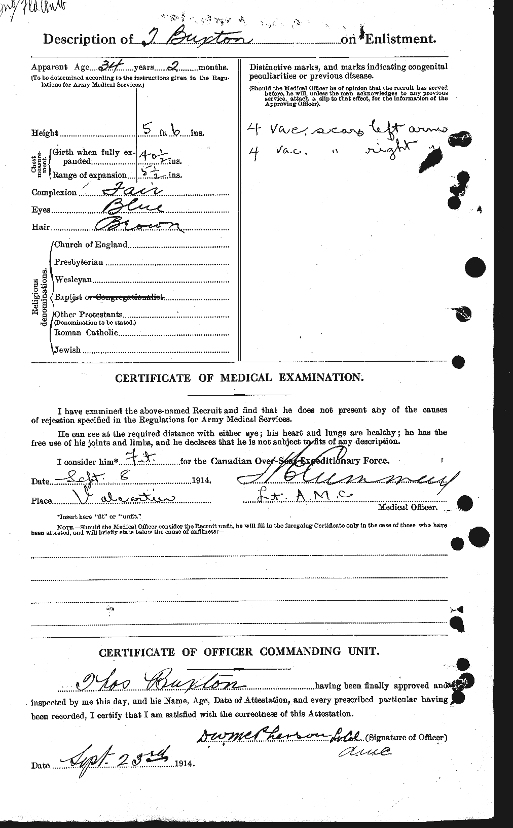 Personnel Records of the First World War - CEF 275591b