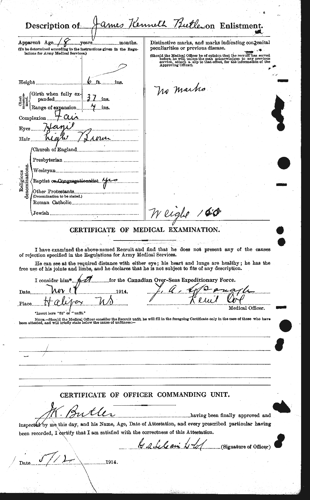 Personnel Records of the First World War - CEF 276002b