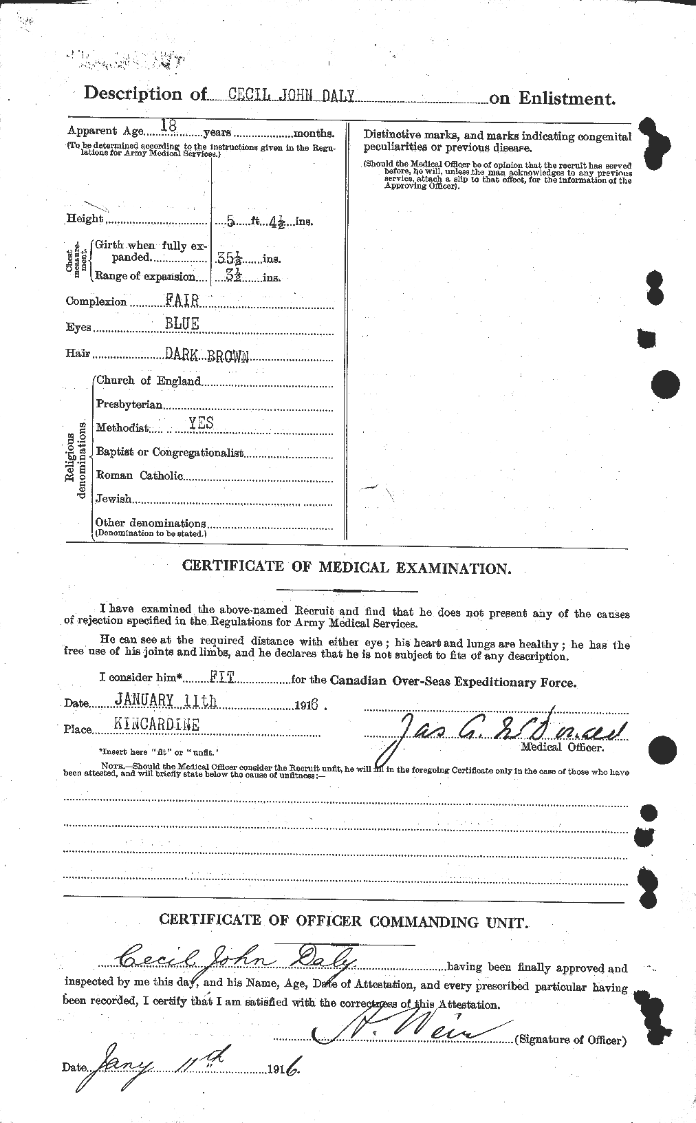 Personnel Records of the First World War - CEF 276275b