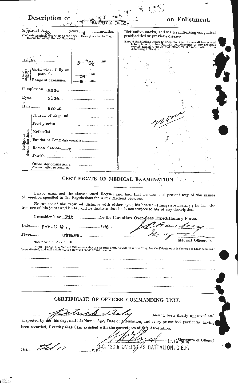 Personnel Records of the First World War - CEF 276388b
