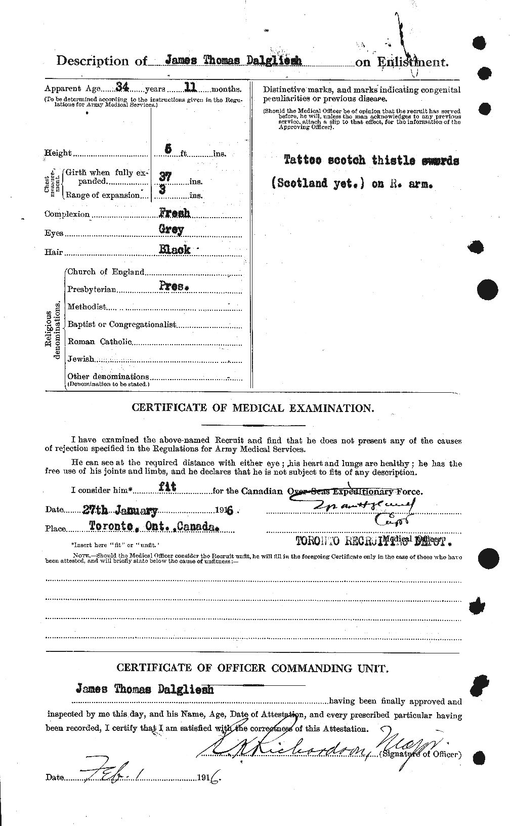 Personnel Records of the First World War - CEF 277448b