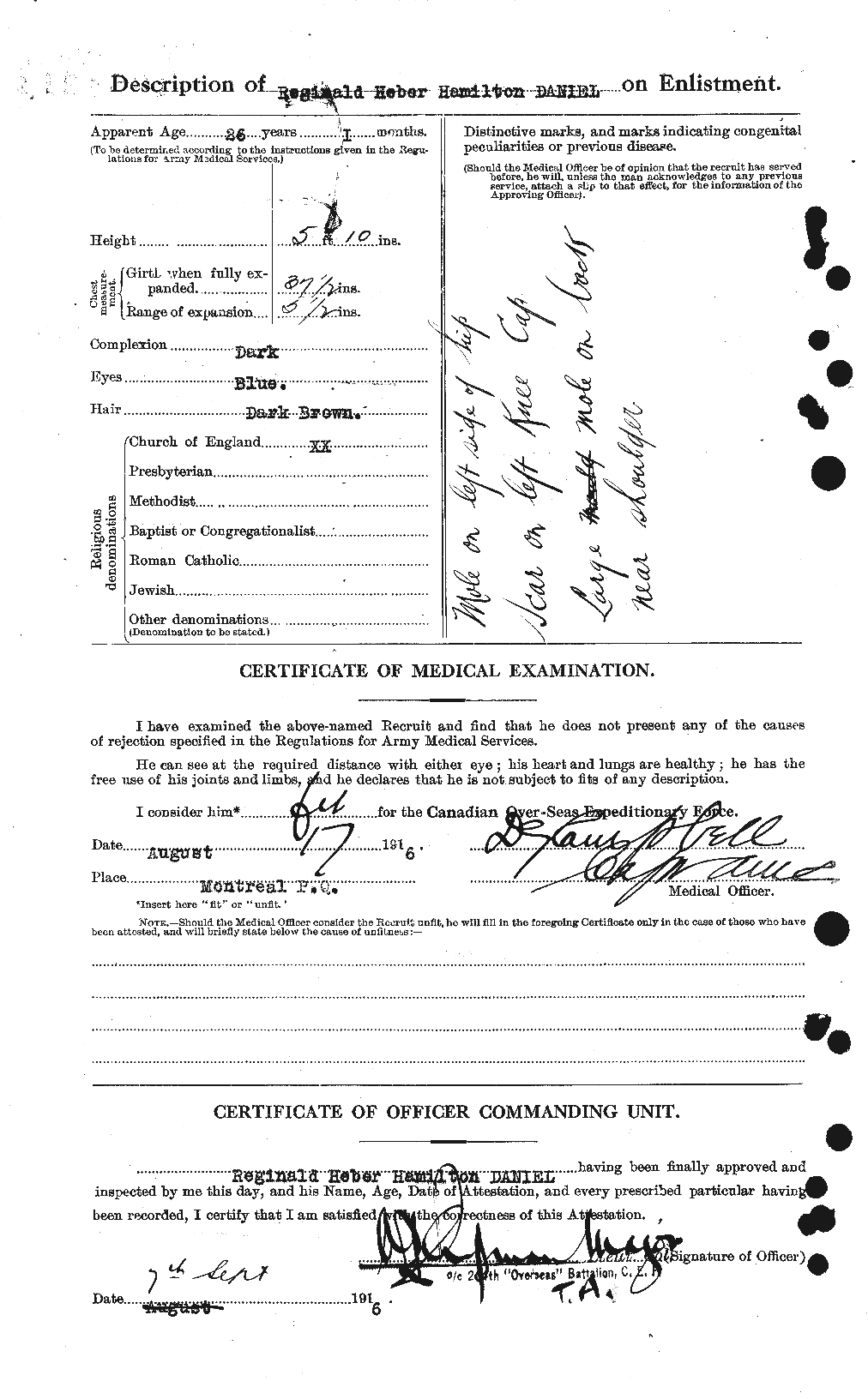 Personnel Records of the First World War - CEF 278048b