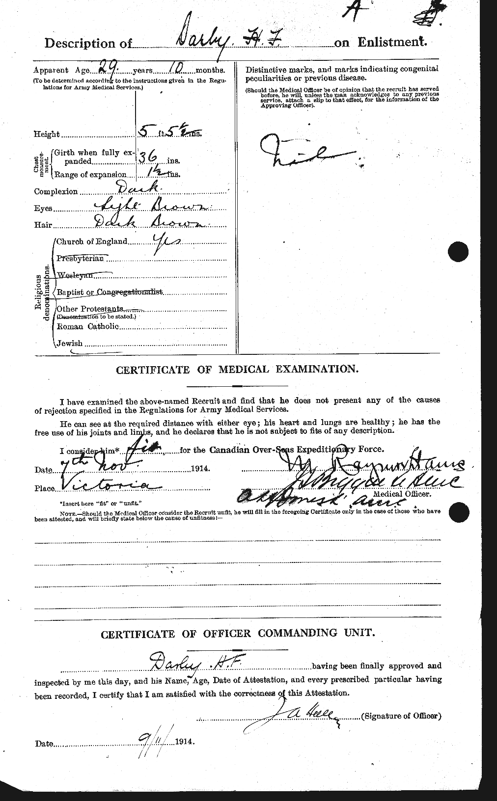 Personnel Records of the First World War - CEF 279153b