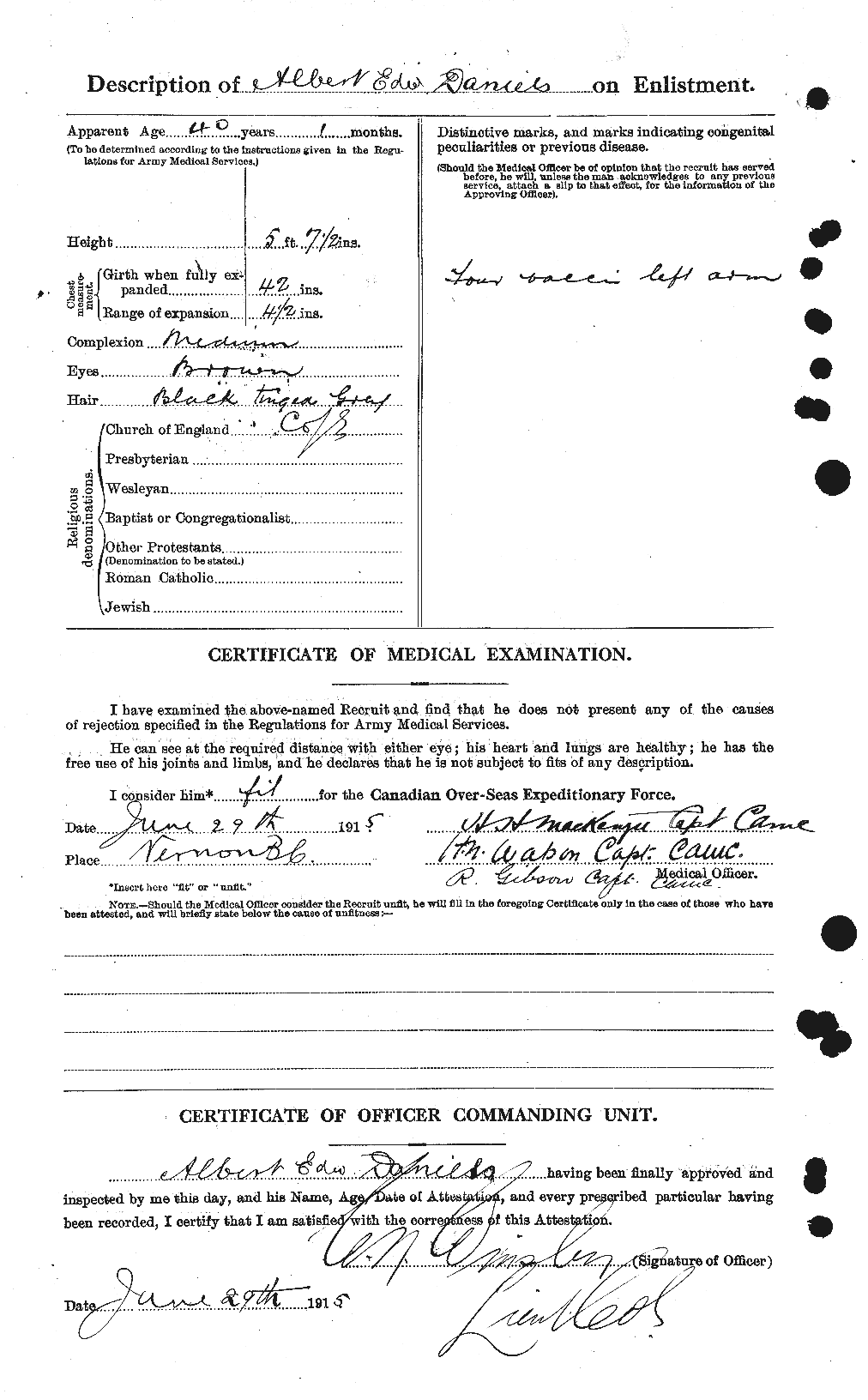 Personnel Records of the First World War - CEF 279558b