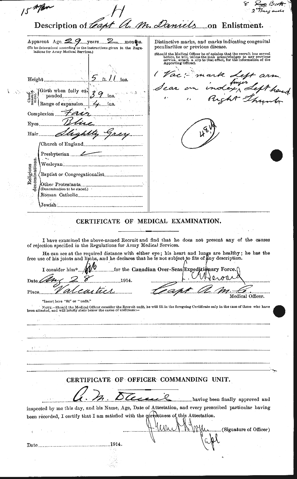 Personnel Records of the First World War - CEF 279560b