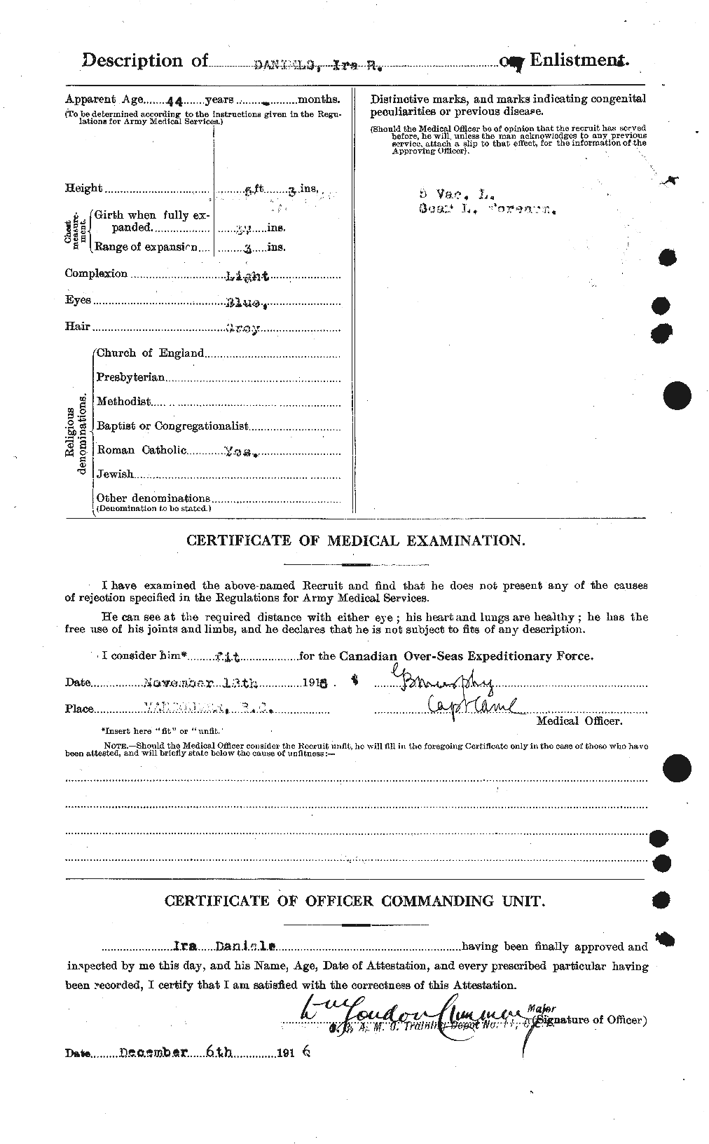 Personnel Records of the First World War - CEF 279623b