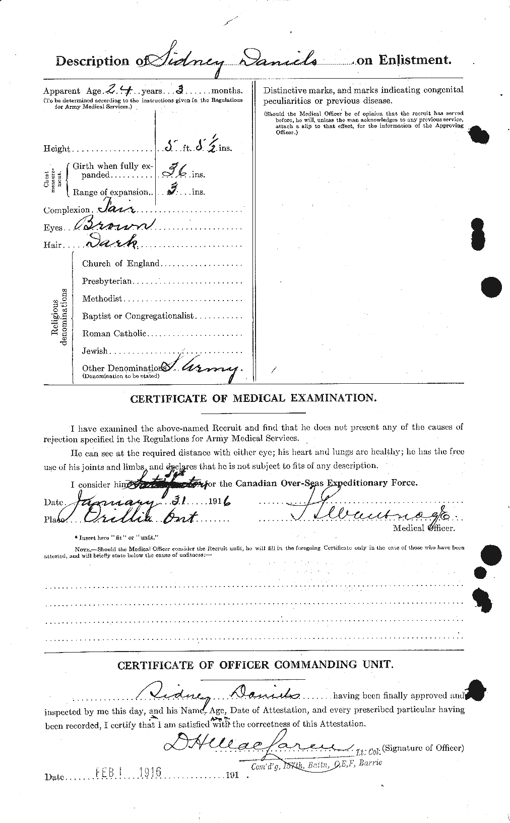 Personnel Records of the First World War - CEF 279671b