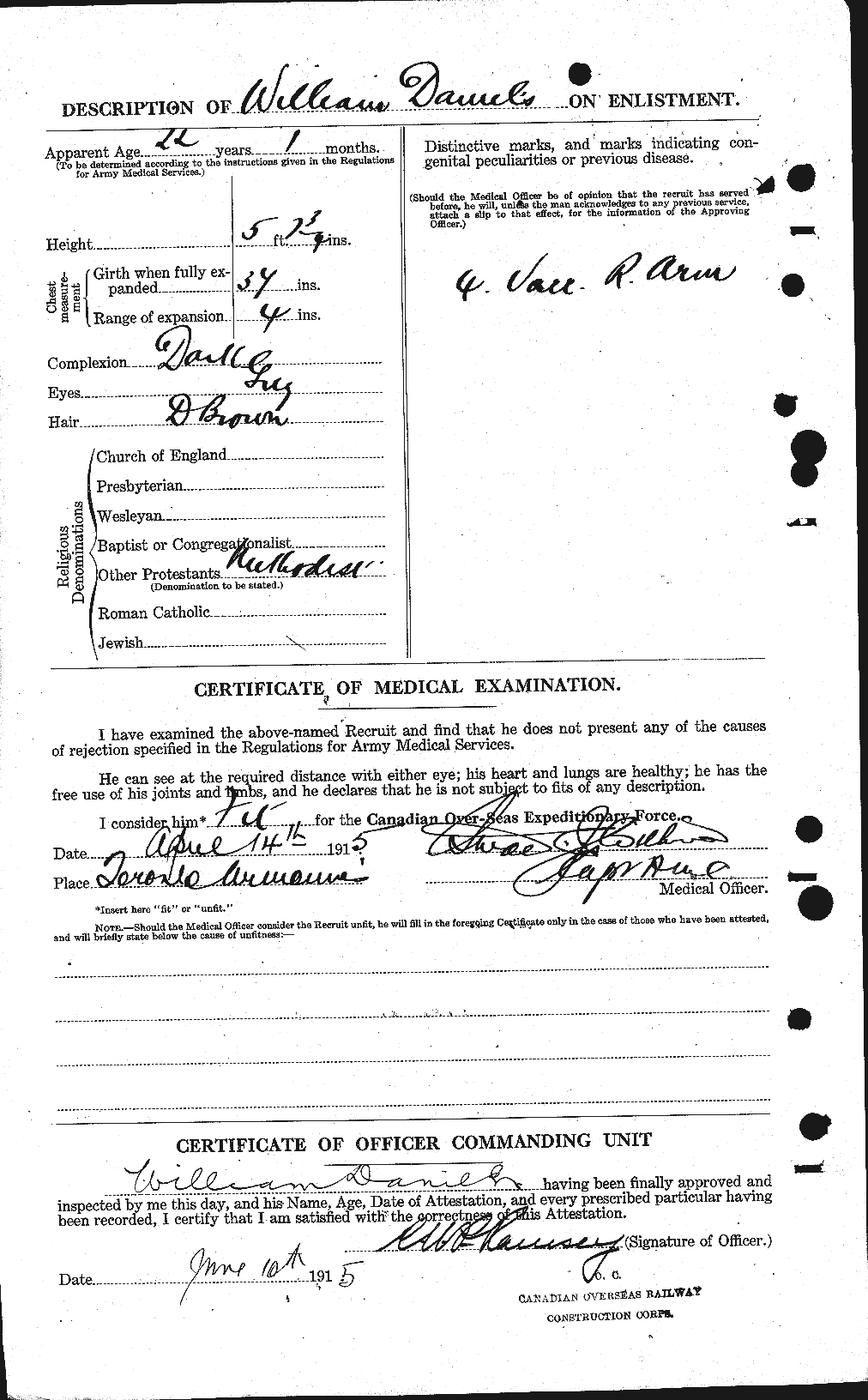 Personnel Records of the First World War - CEF 279694b