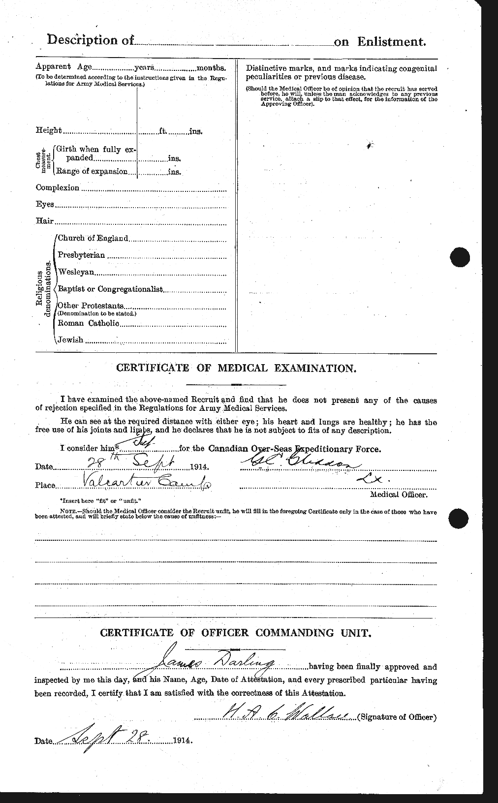 Personnel Records of the First World War - CEF 280199b