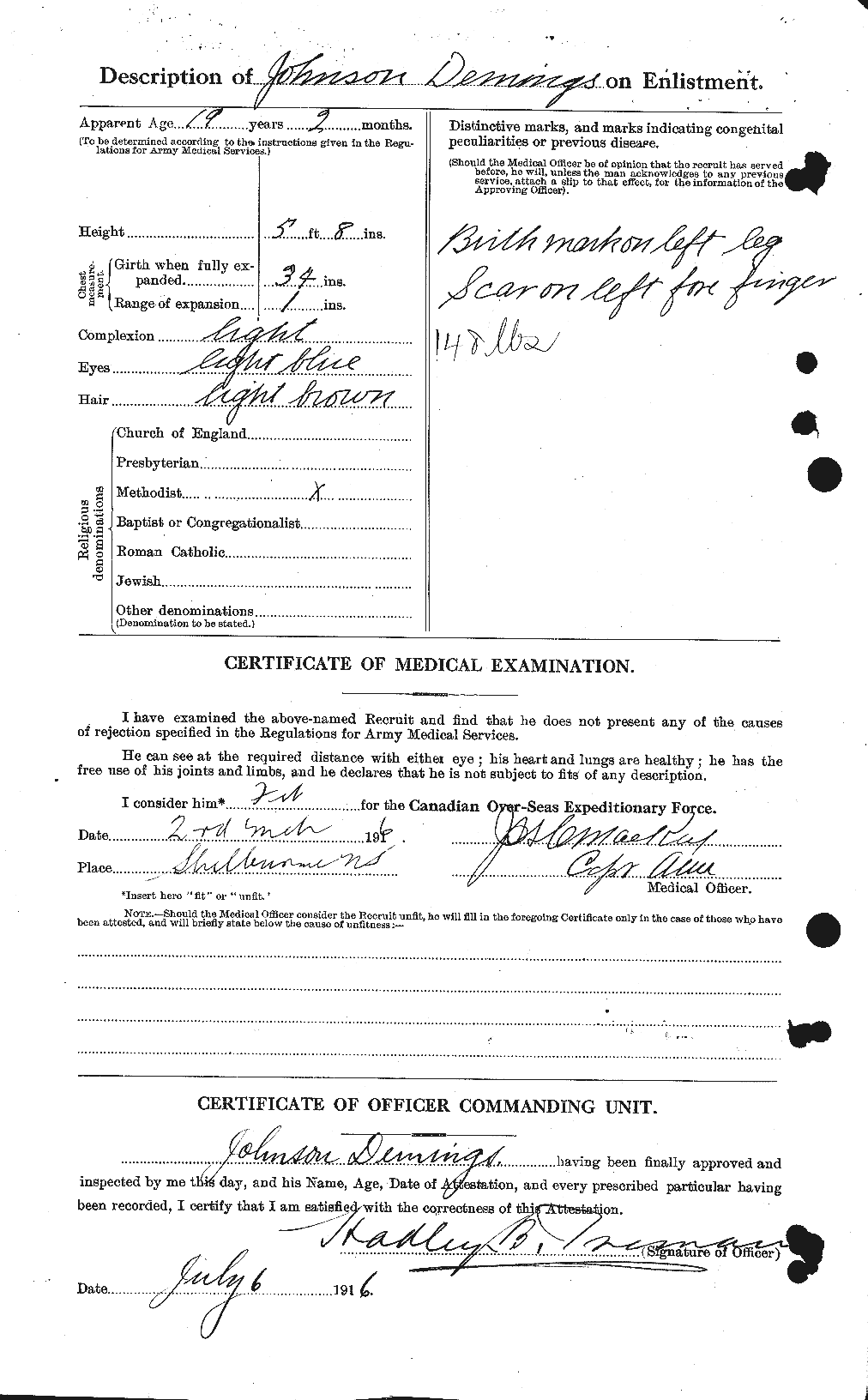 Personnel Records of the First World War - CEF 286772b