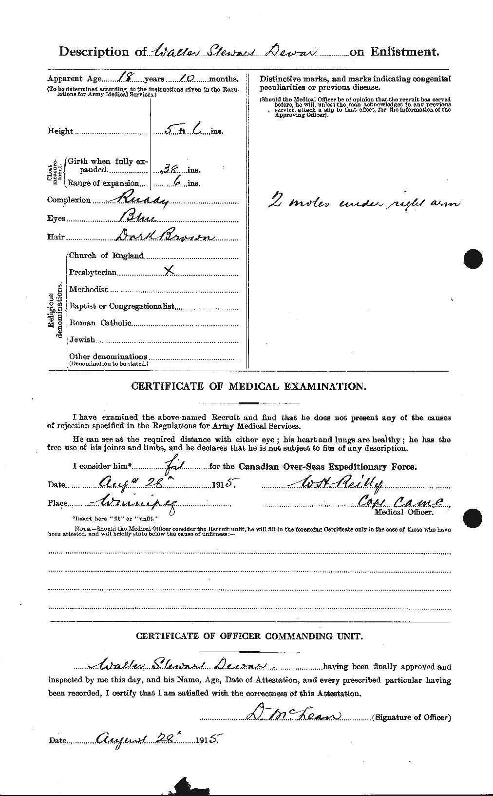 Personnel Records of the First World War - CEF 288681b
