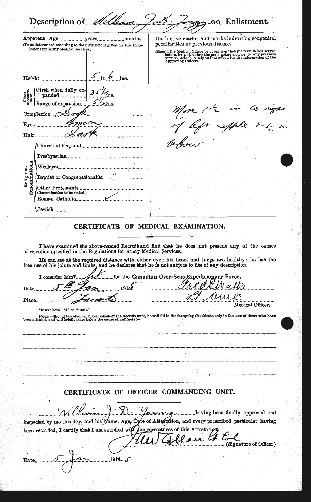 Personnel Records of the First World War - CEF 293258b