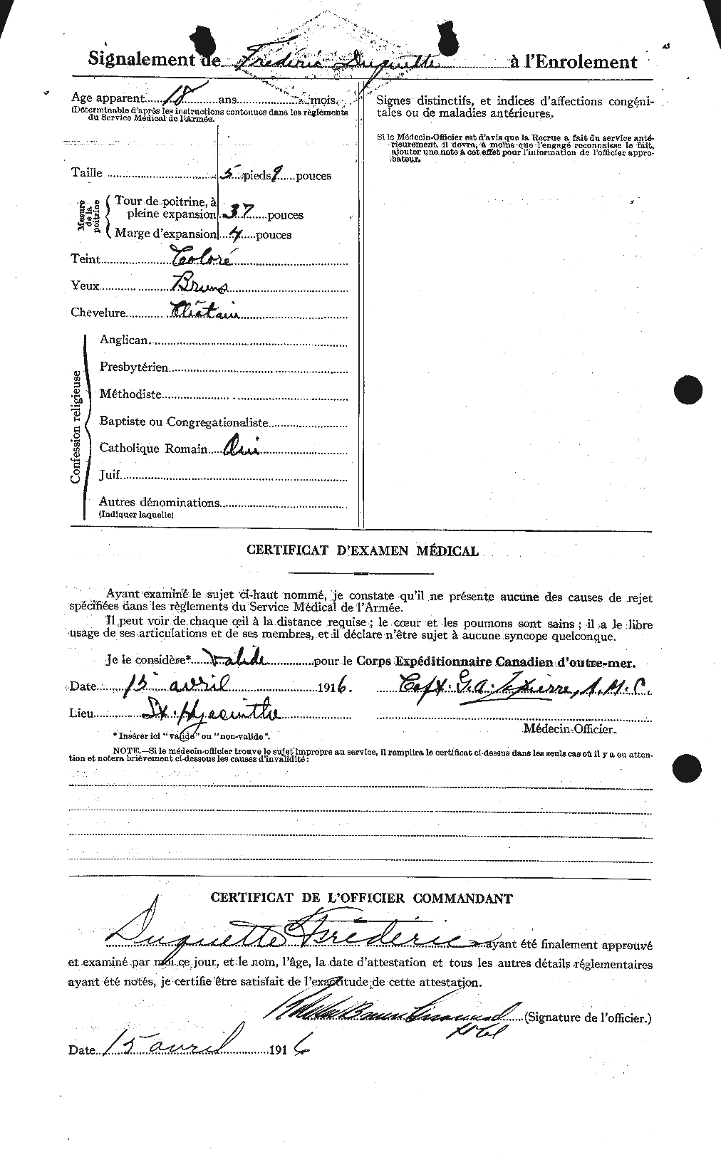 Personnel Records of the First World War - CEF 303387b