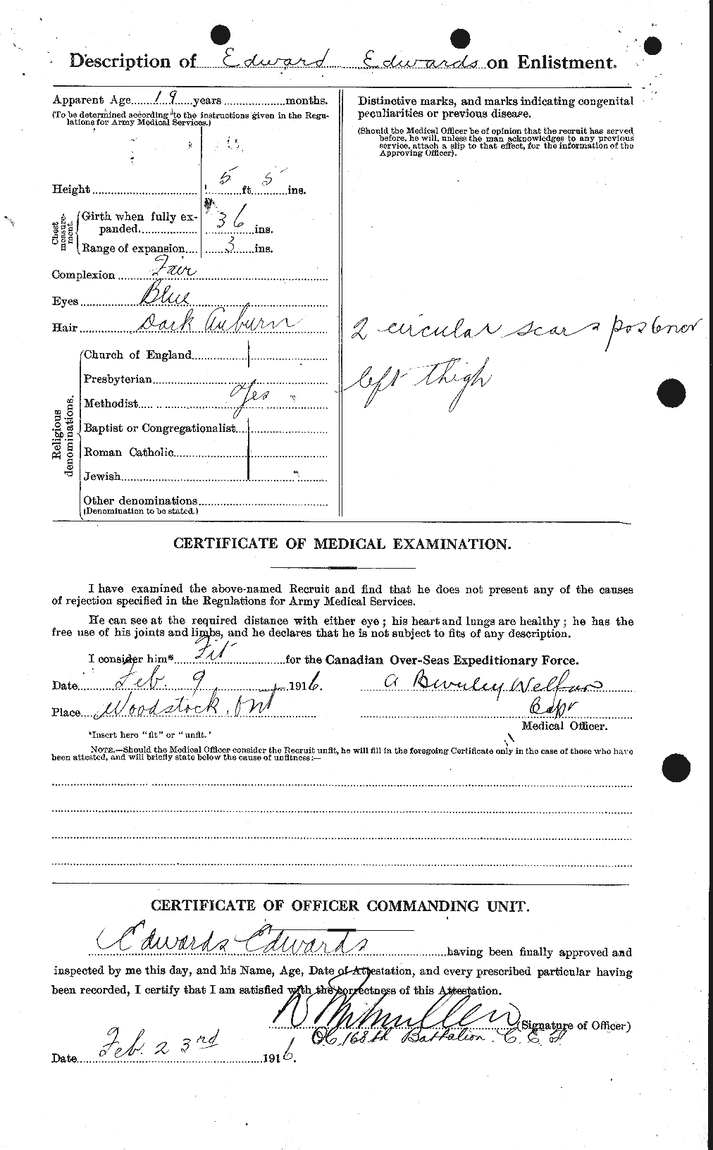 Personnel Records of the First World War - CEF 307894b