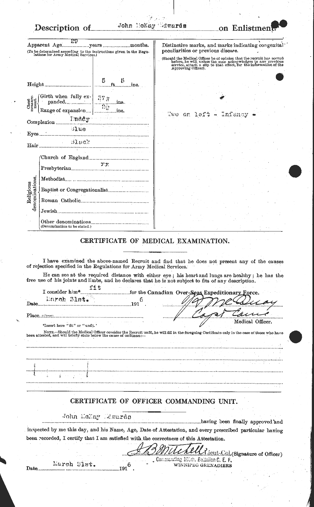 Personnel Records of the First World War - CEF 310147b