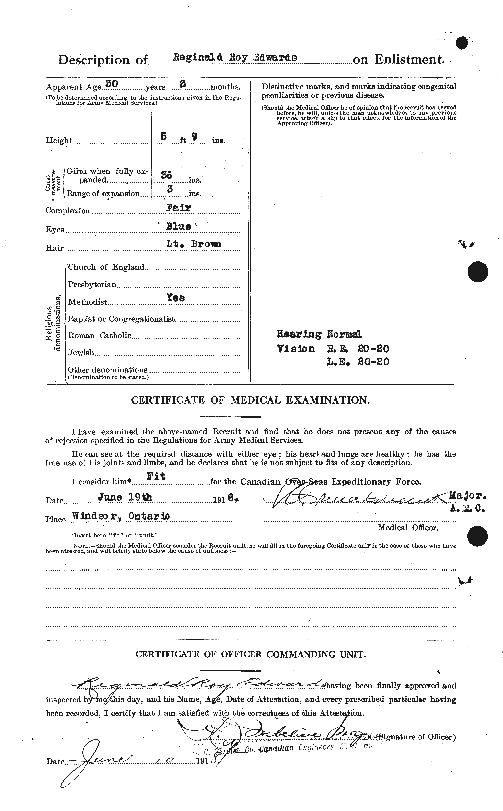 Personnel Records of the First World War - CEF 310250b