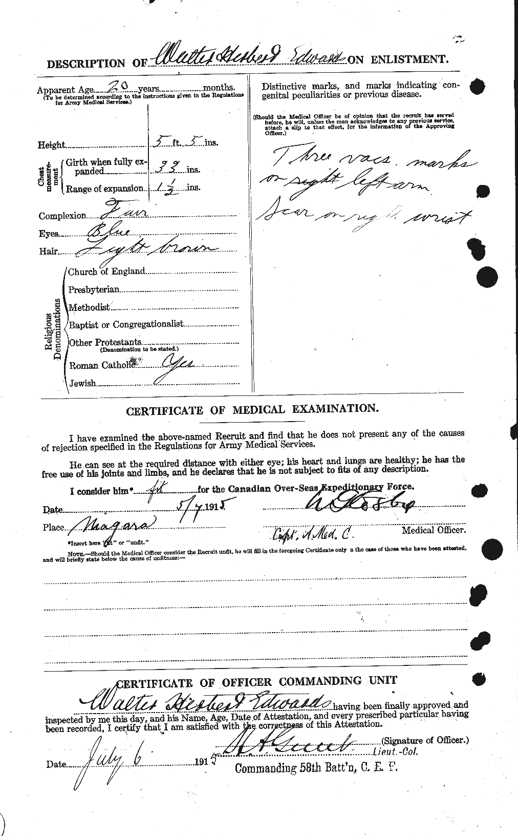 Personnel Records of the First World War - CEF 310373b