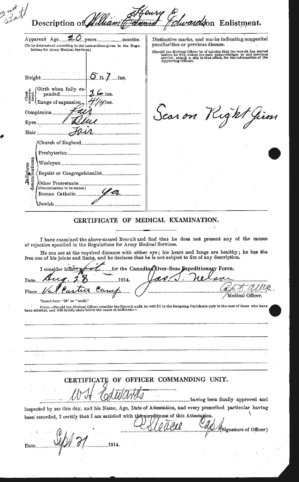 Personnel Records of the First World War - CEF 310428b