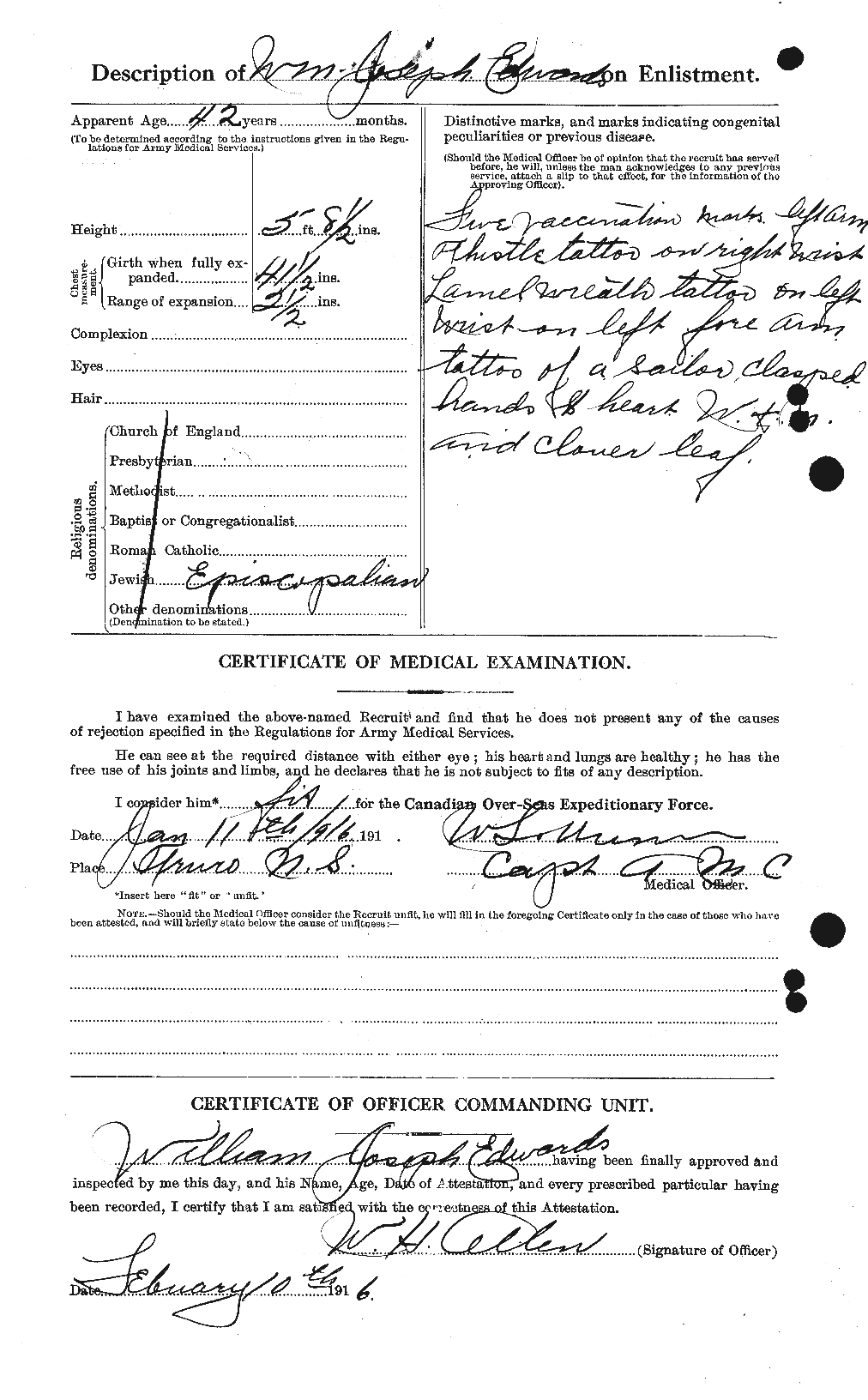 Personnel Records of the First World War - CEF 311930b