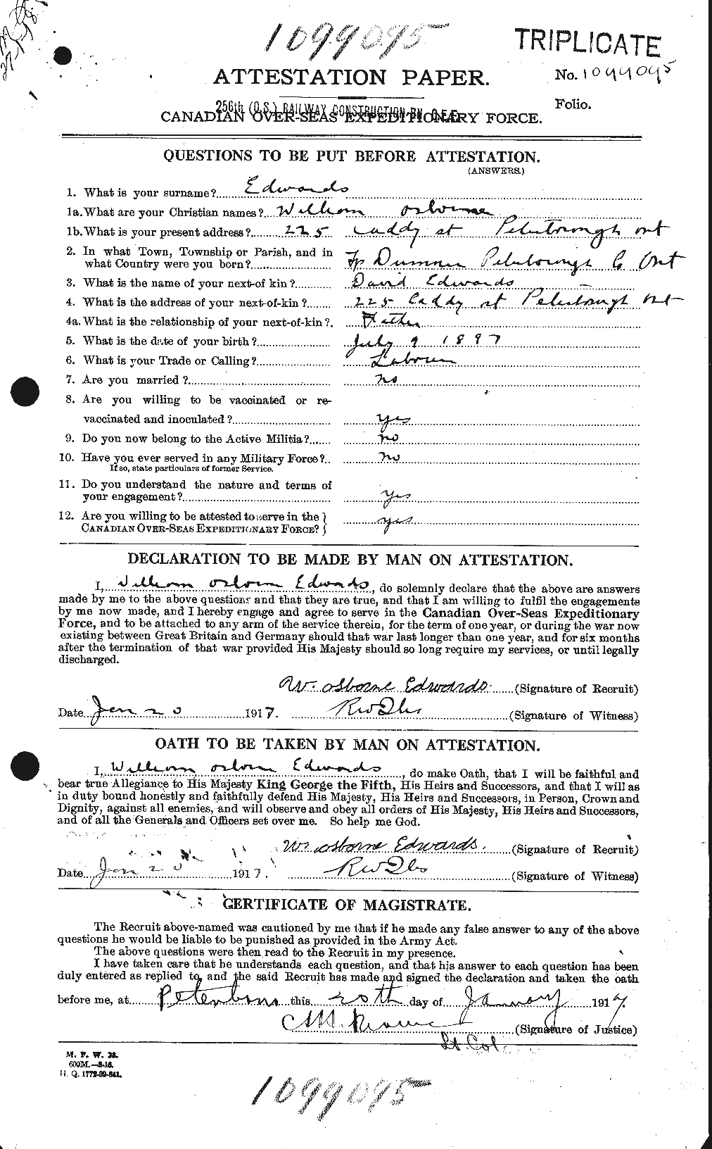 Personnel Records of the First World War - CEF 311935a