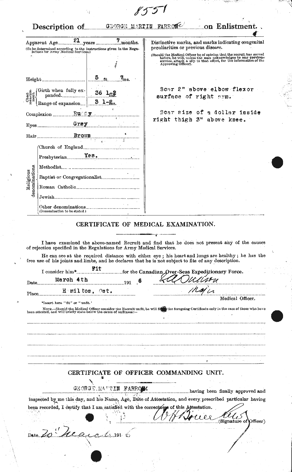 Personnel Records of the First World War - CEF 319161b