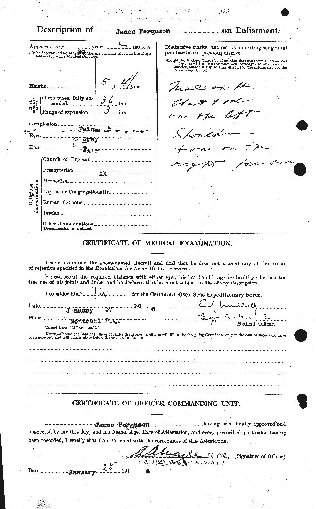 Personnel Records of the First World War - CEF 320226b