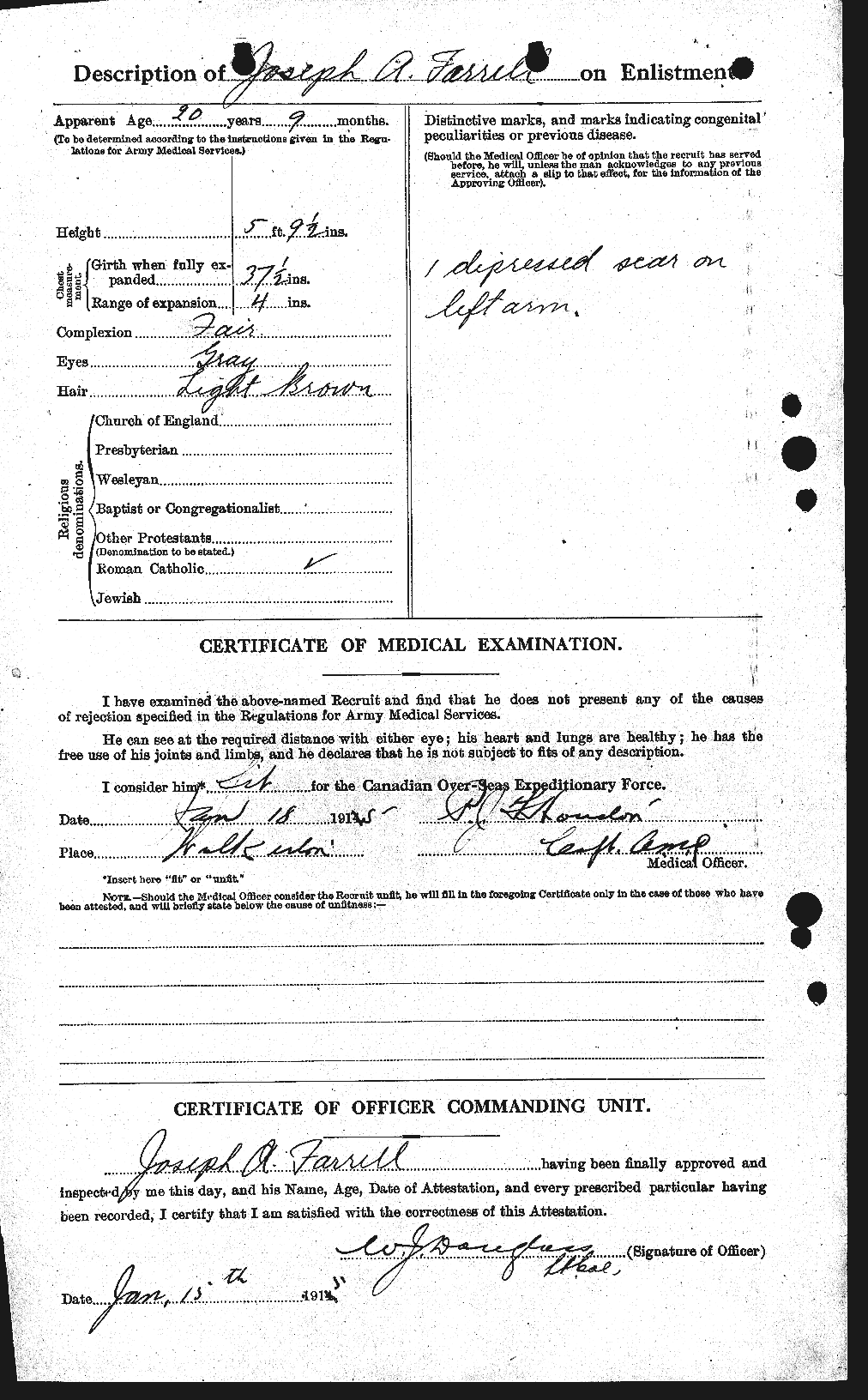 Personnel Records of the First World War - CEF 323156b