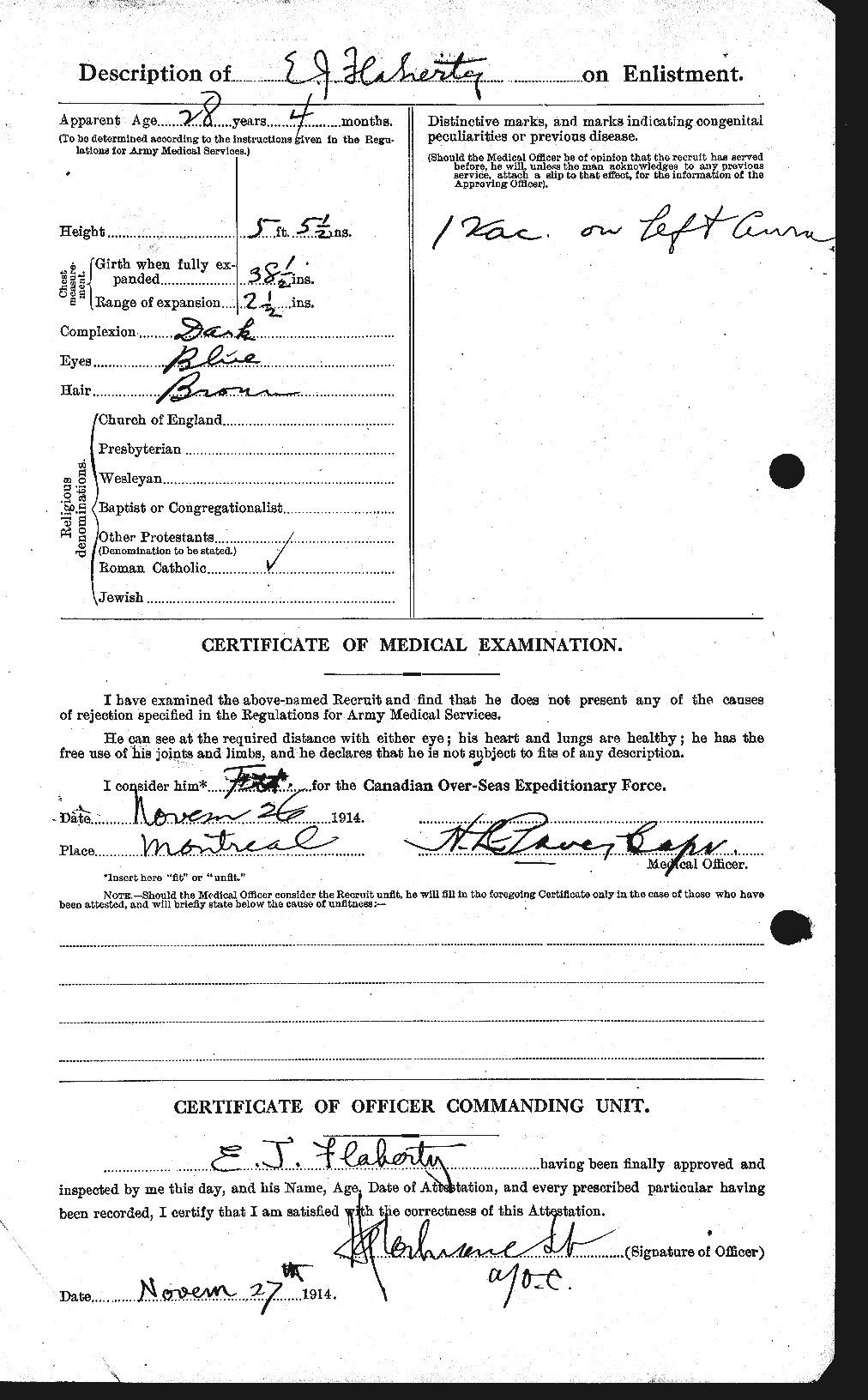 Personnel Records of the First World War - CEF 323349b