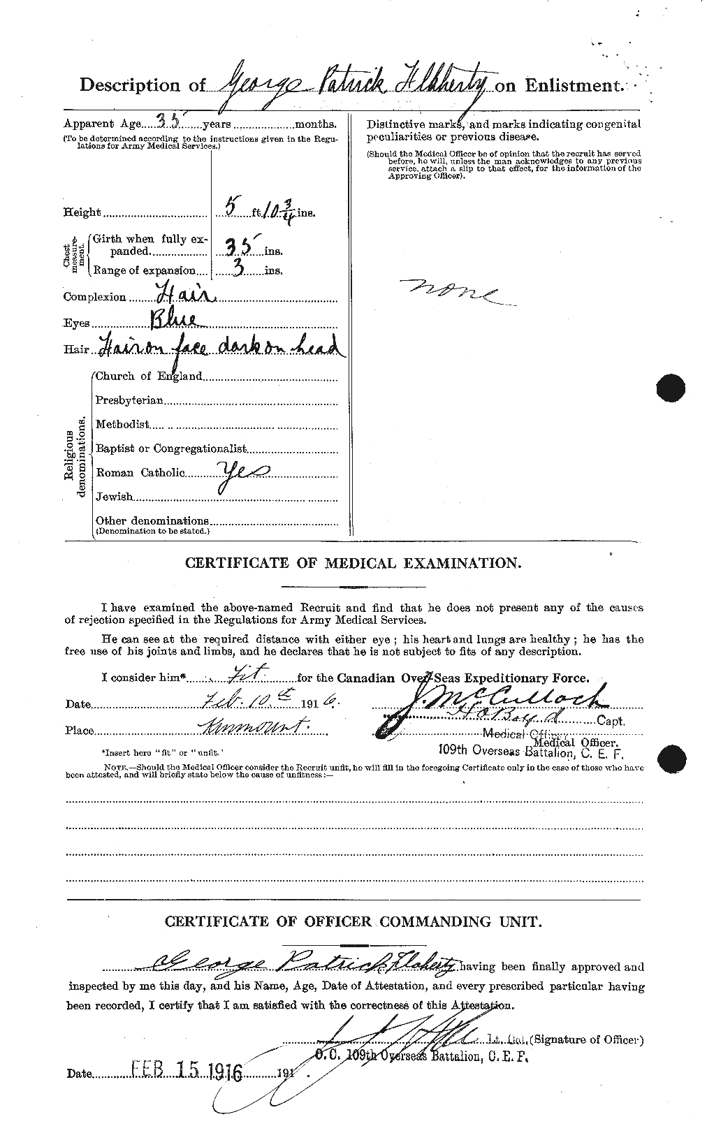 Personnel Records of the First World War - CEF 323358b