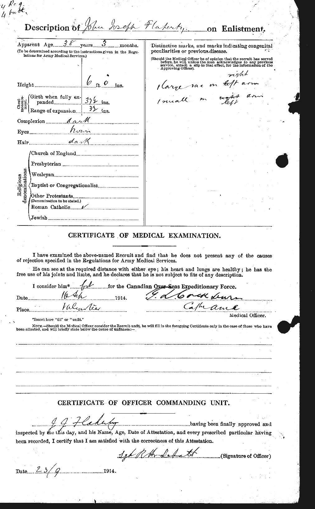 Personnel Records of the First World War - CEF 323363b