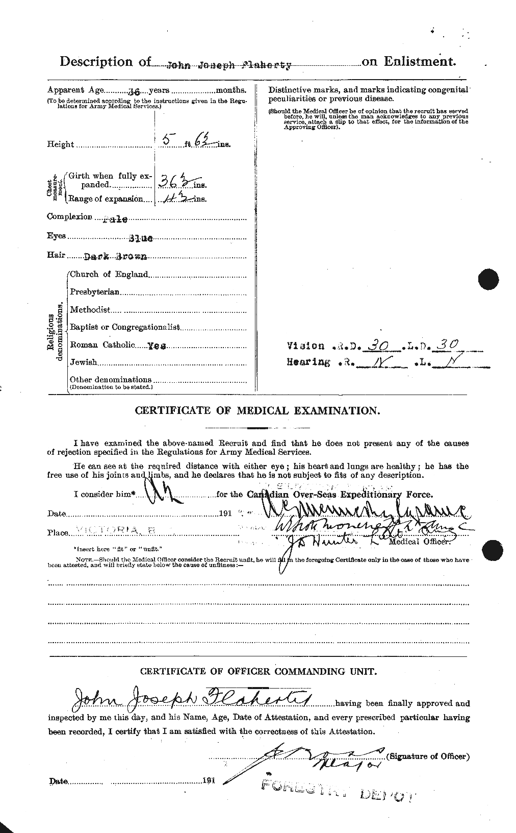 Personnel Records of the First World War - CEF 323365b