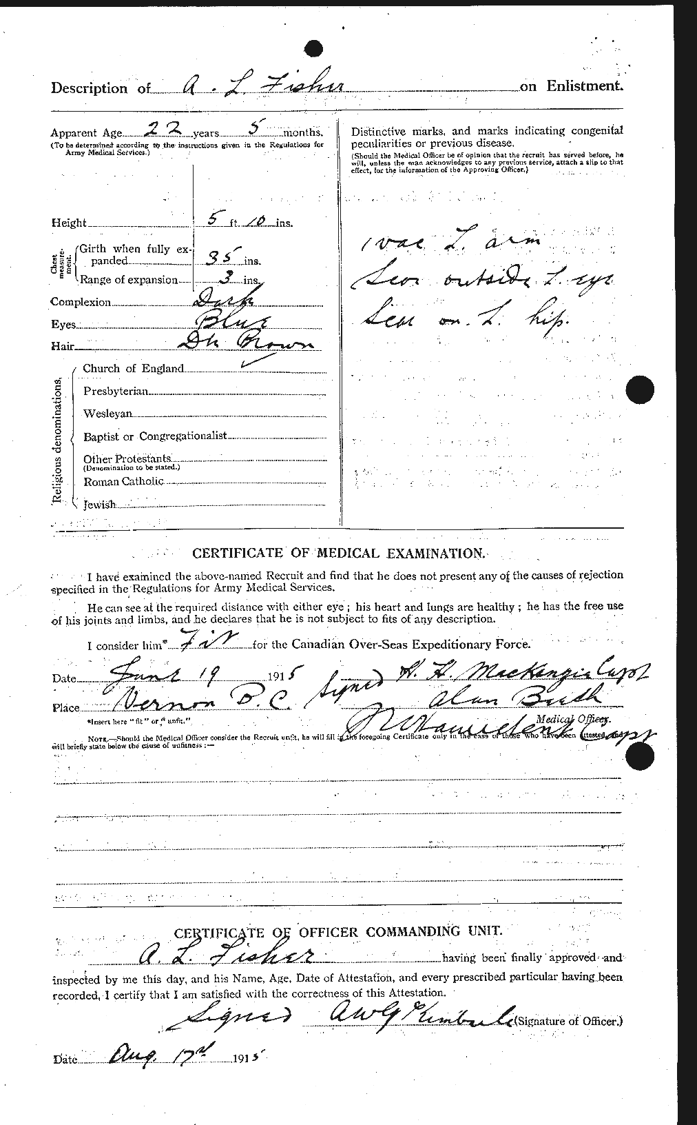 Personnel Records of the First World War - CEF 325262b