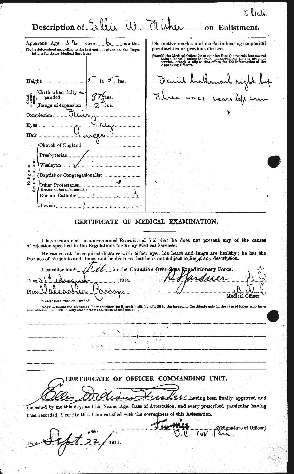 Personnel Records of the First World War - CEF 325384b