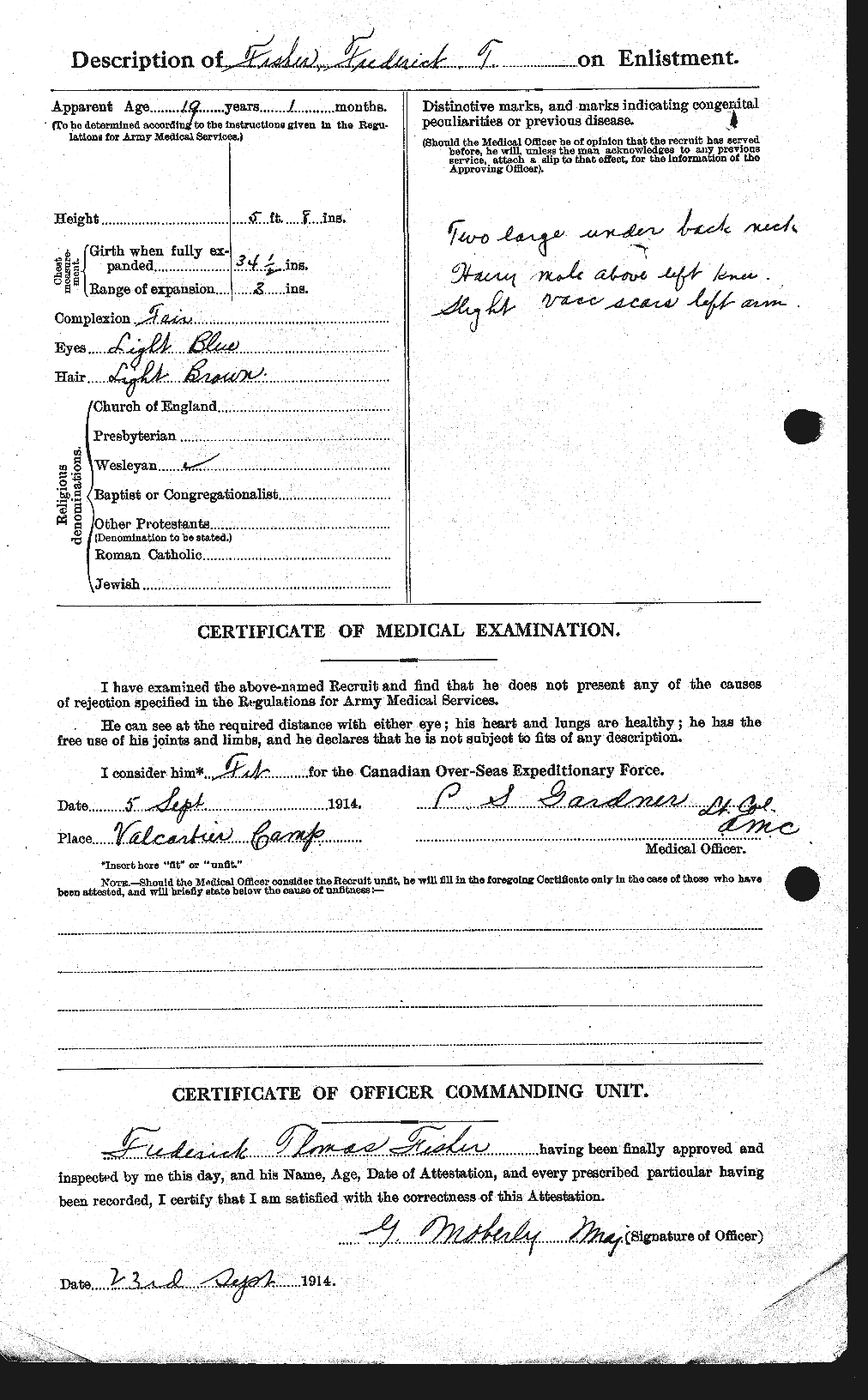 Personnel Records of the First World War - CEF 325905b