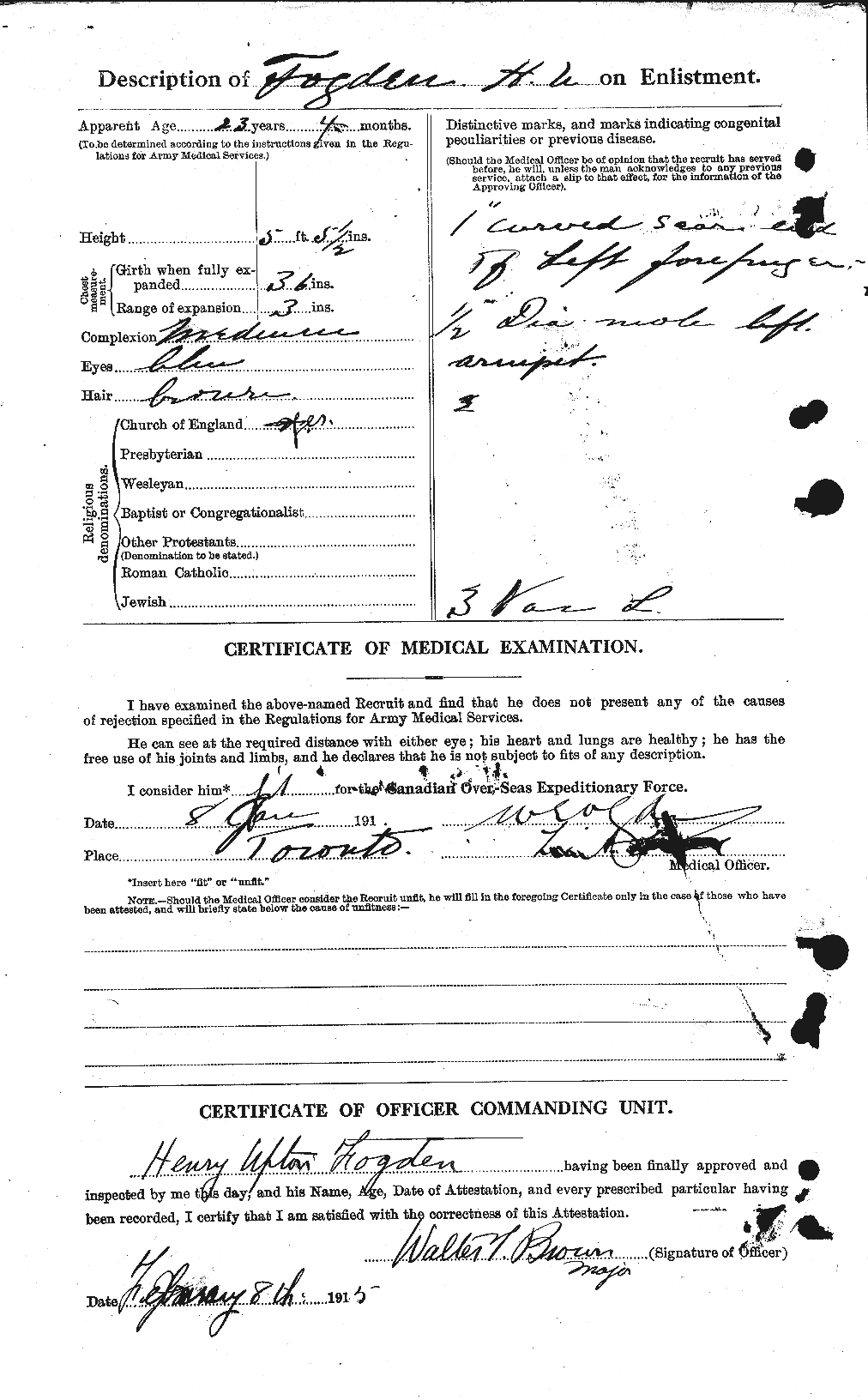 Personnel Records of the First World War - CEF 328026b