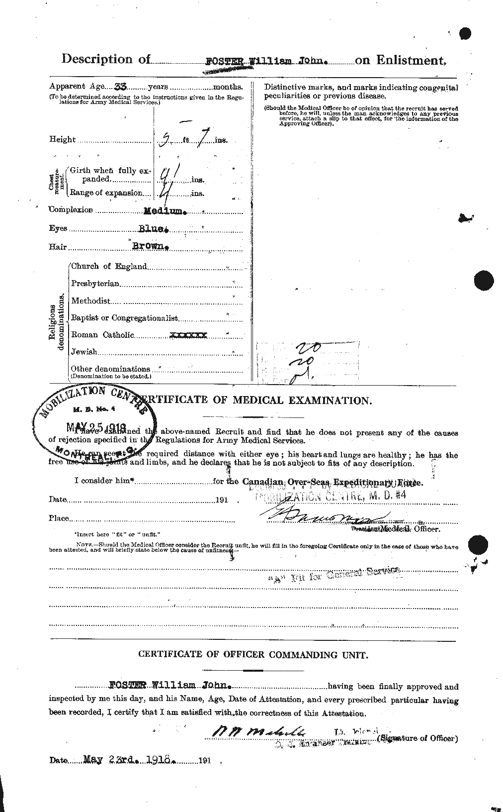 Personnel Records of the First World War - CEF 328762b