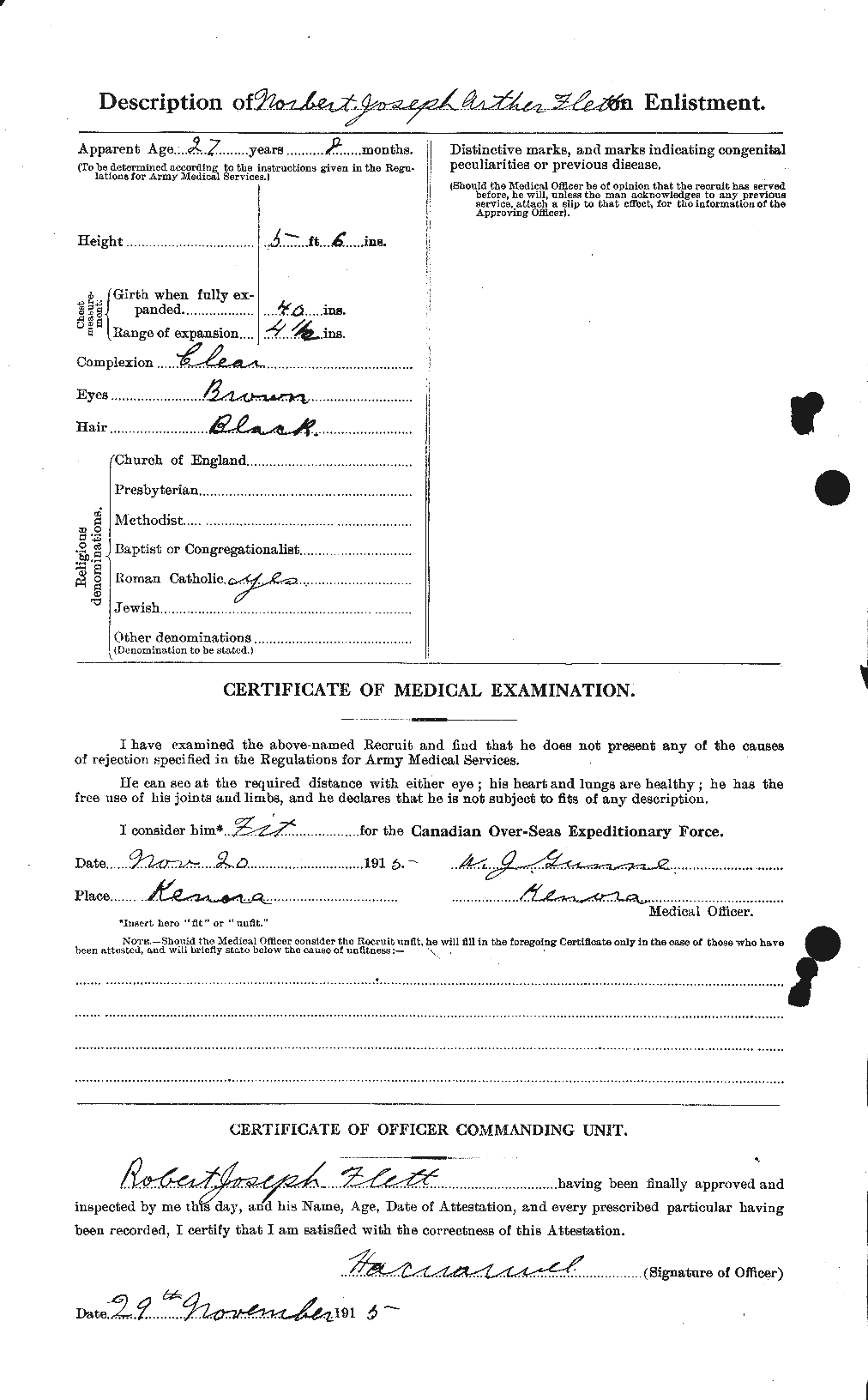 Personnel Records of the First World War - CEF 329798b