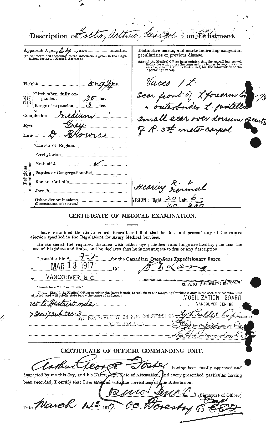 Personnel Records of the First World War - CEF 330472b