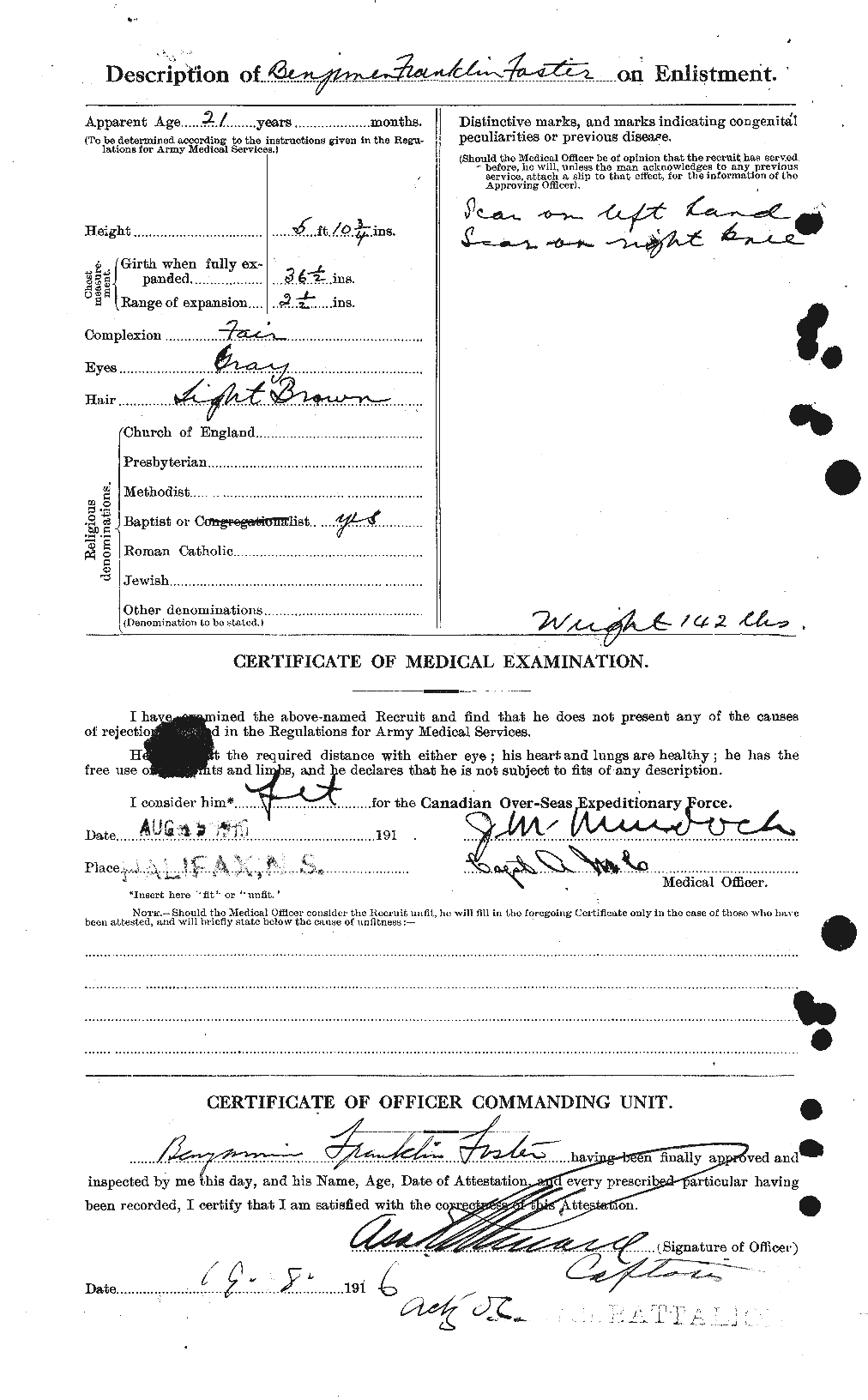 Personnel Records of the First World War - CEF 330484b