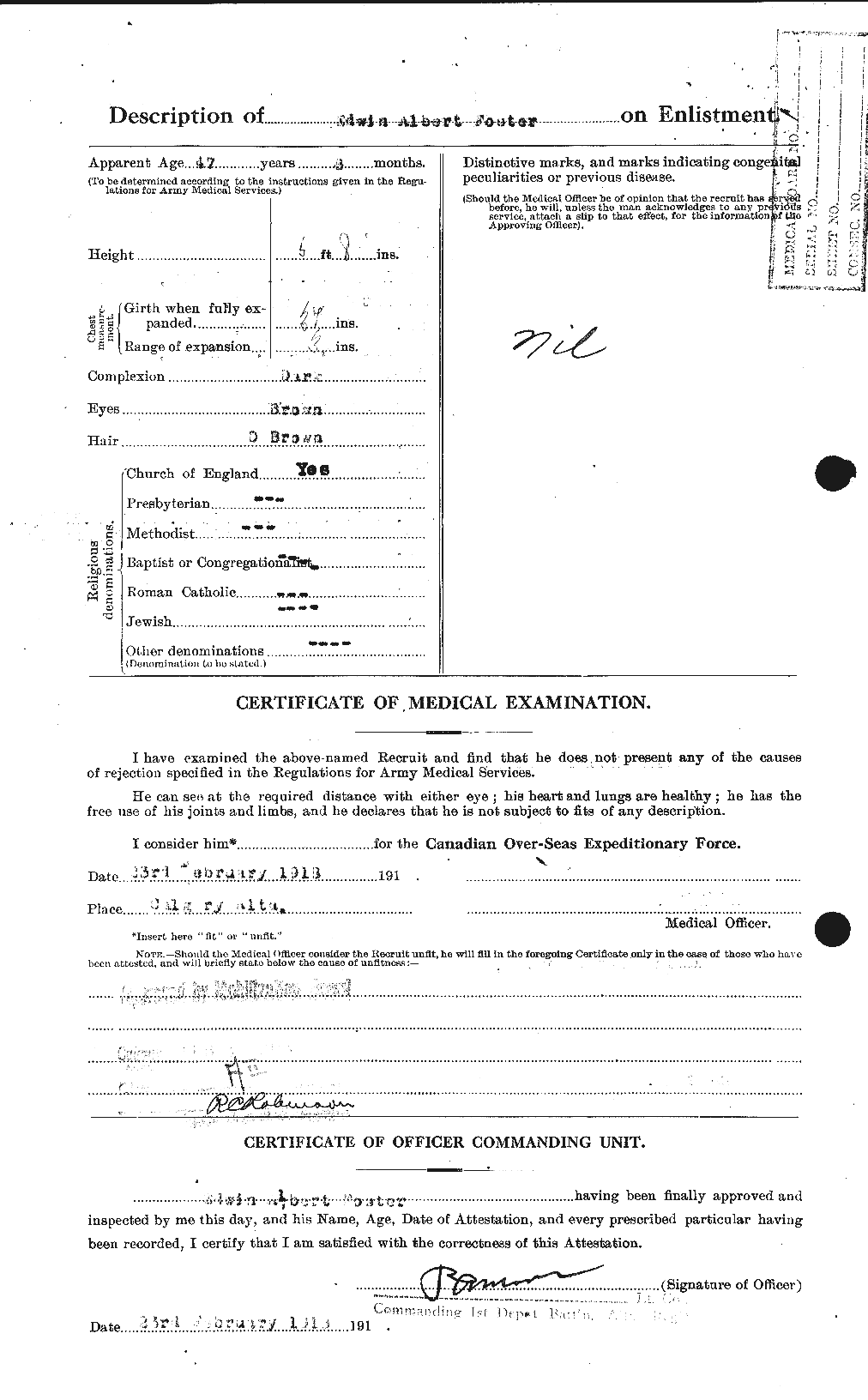Personnel Records of the First World War - CEF 330590b