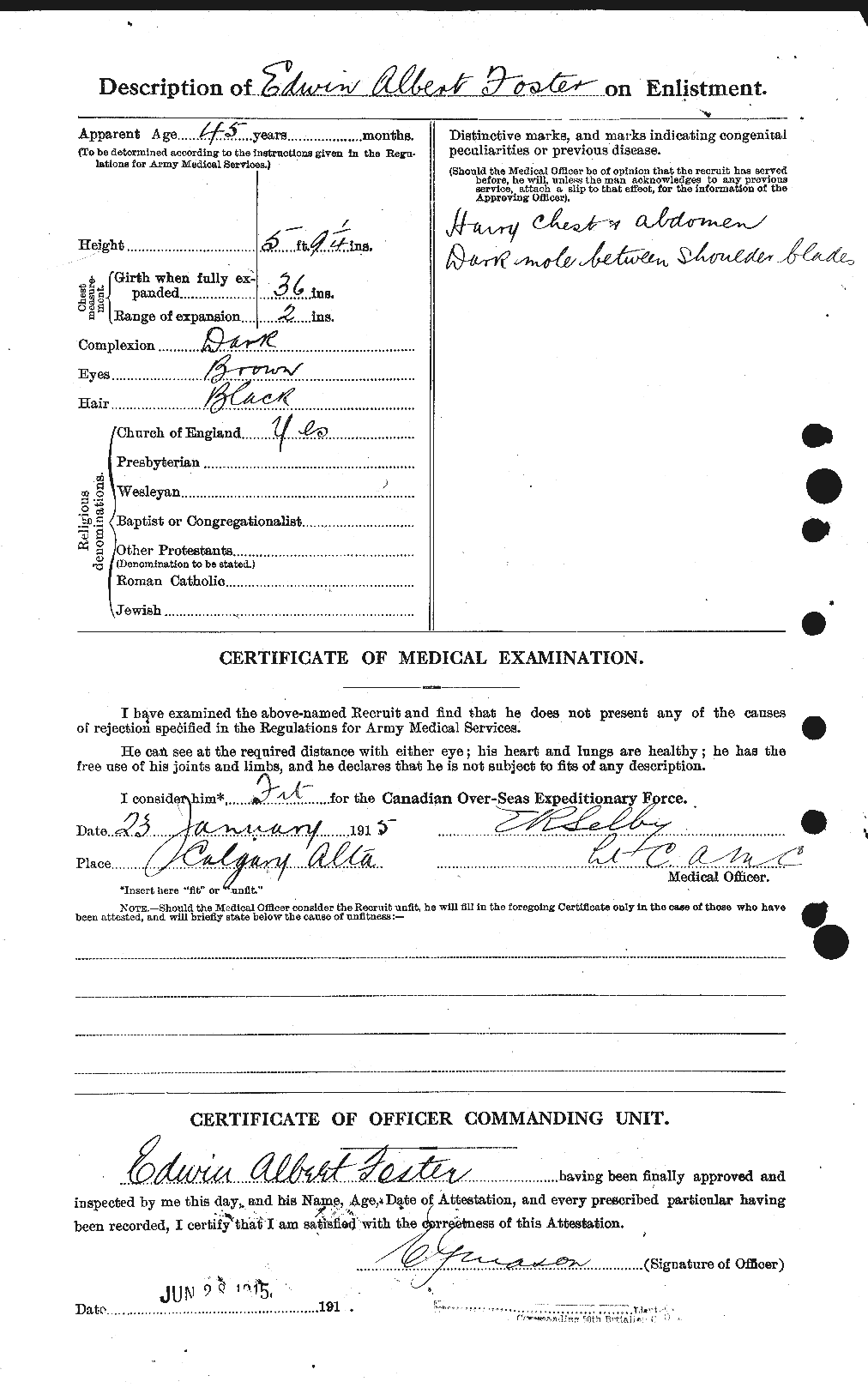Personnel Records of the First World War - CEF 330591b