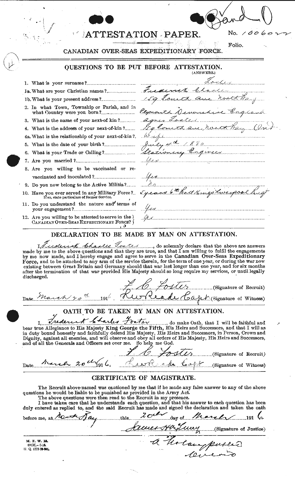 Personnel Records of the First World War - CEF 330648a