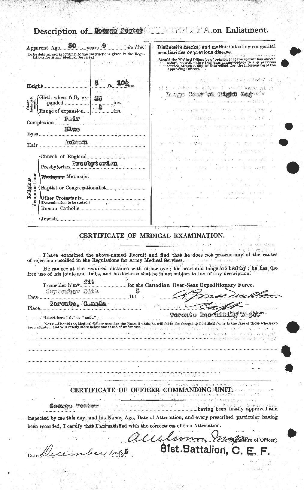Personnel Records of the First World War - CEF 330669b