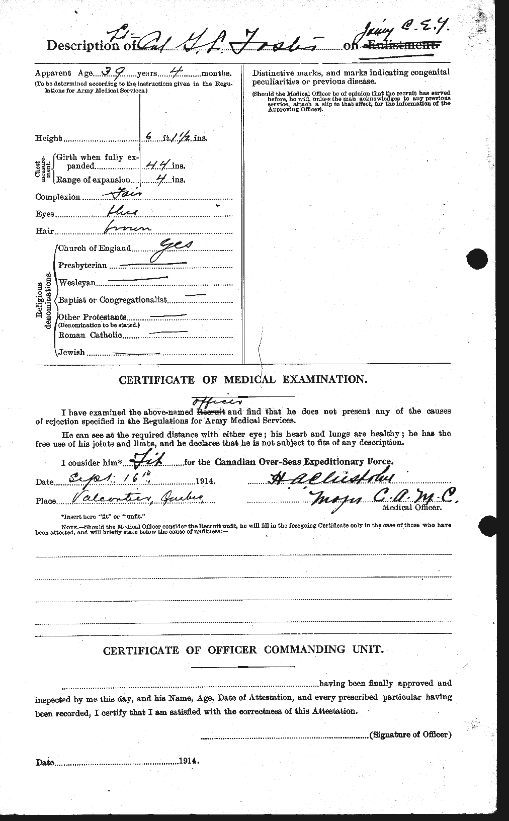 Personnel Records of the First World War - CEF 330714b