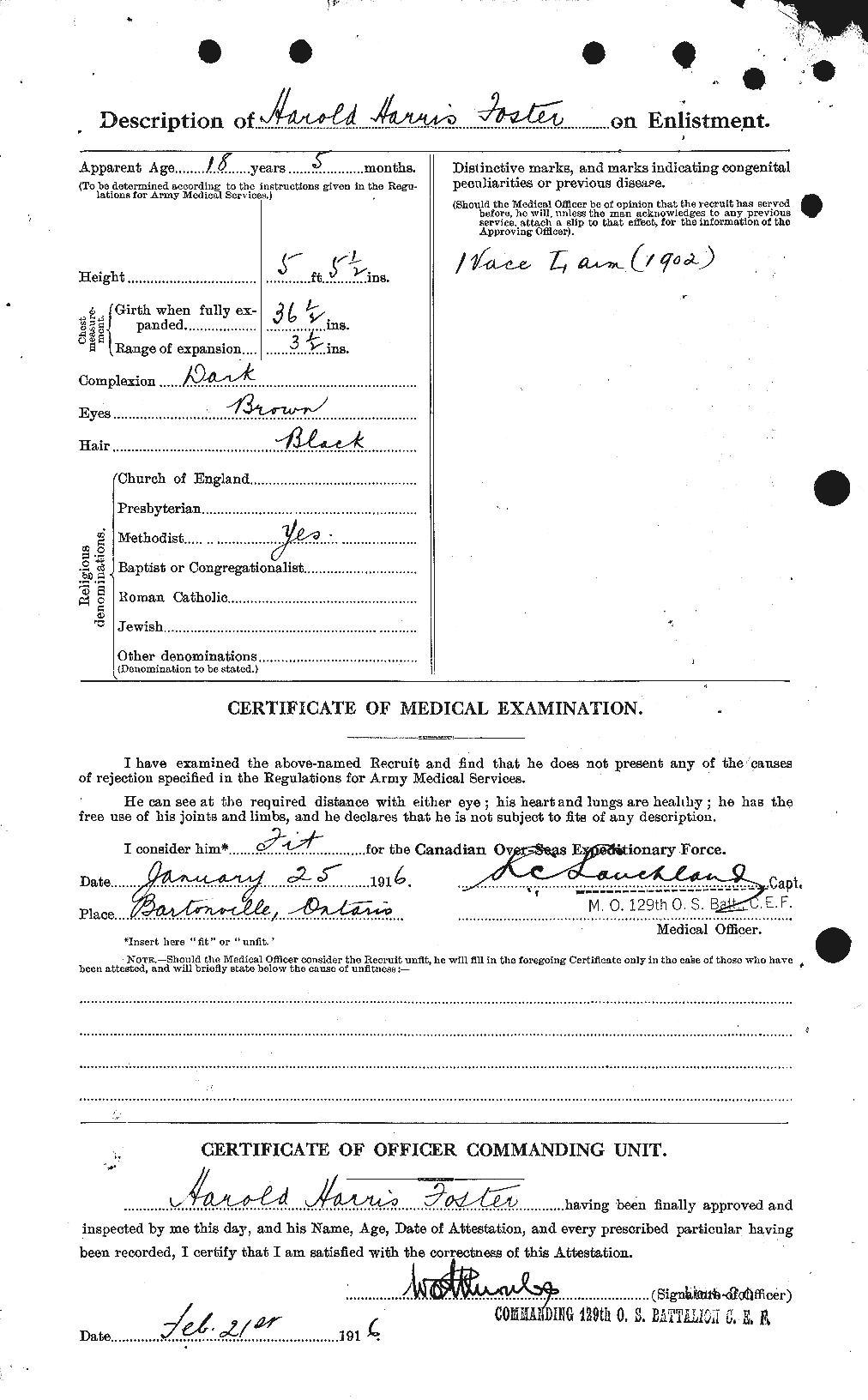 Personnel Records of the First World War - CEF 330727b
