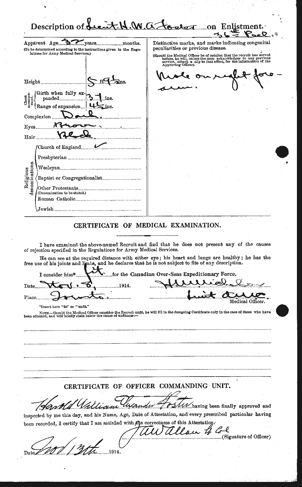 Personnel Records of the First World War - CEF 330732b