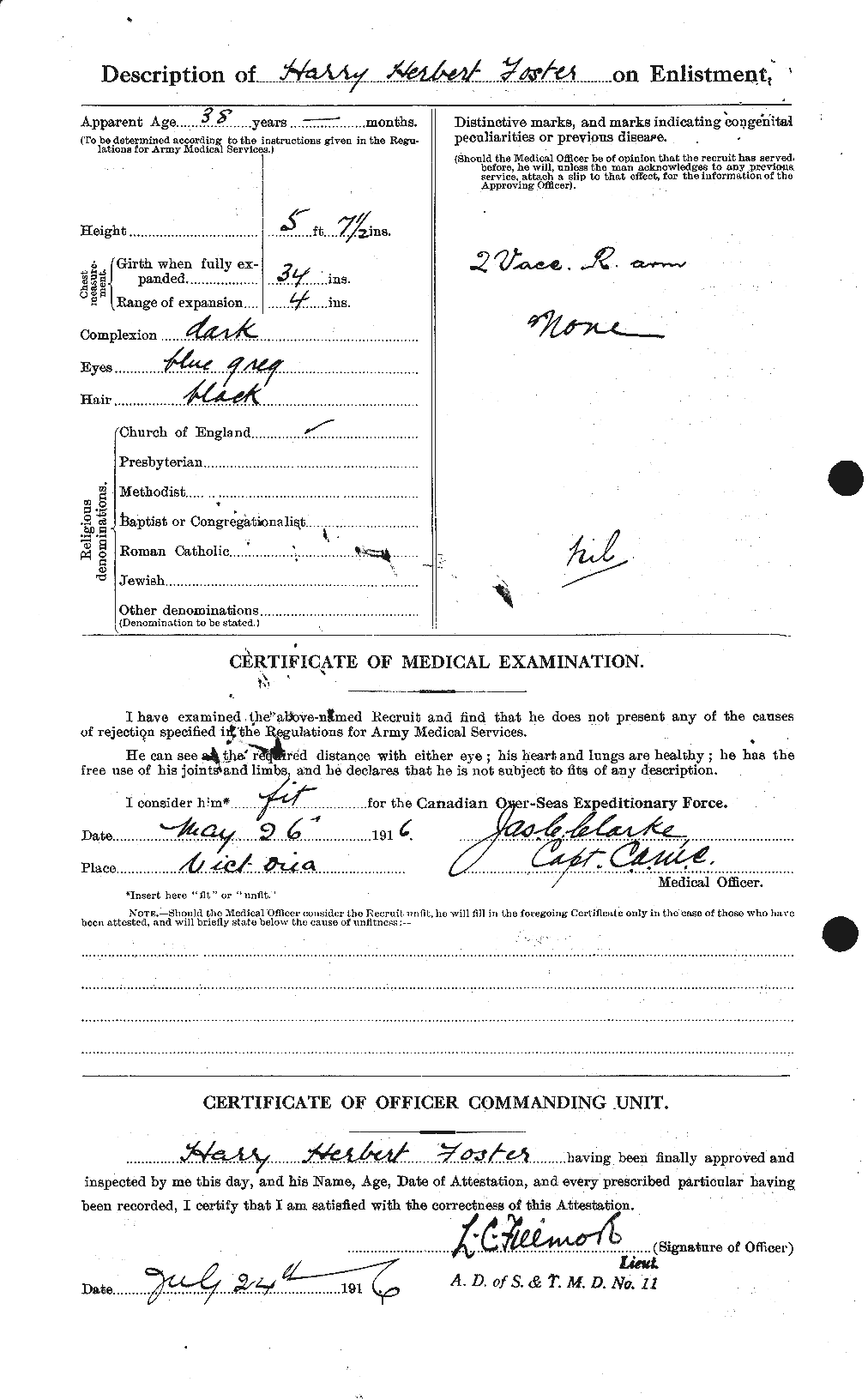 Personnel Records of the First World War - CEF 330751b